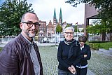 Christian Modersbach, Linde Fröhlich und Doris Bandhold - 58. Nordische Filmtage Pressekonferenz 2