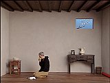 Bill Viola, Catherine’s Room, 2001. Color video polyptych on five LCD flat panels mounted on wall. Performer: Weba Garretson © Kira Perov, courtesy of Bill Viola Studio - Bill Viola - Installationen