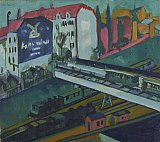 Ernst Ludwig Kirchners: Straßenbahn und Eisenbahn - Deutsche und Dänische Malerei 1860 bis 1960