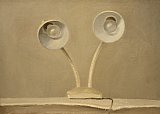 Vija Celmins: Lamp #1 - Gerhard Richter und Vija Celmins - "Double Vision" in der Hamburger Kunsthalle