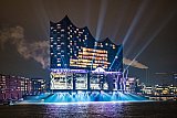 Illumination zur Eröffnung der Elbphilharmonie, Foto (c) Ralph Larmann - Eröffnung der Elbphilharmonie