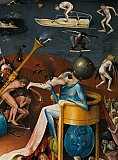 Der Garten der Lüste, um 1503
Rechter Innenflügel:
Die Hölle (Detail)
Madrid, Museo Nacional del Prado - Hieronymus Bosch