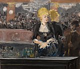Édouard Manet: Die Bar in den Folies-Bergère, 1881, Privatsammlung - Manet - Hamburger Kunsthalle