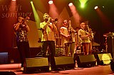 Der satte Bläserset von Newen Afrobeat - Die chilenische Combo Newen Afrobeat bringt das SHMF zum Tanzen