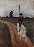 Paula Modersohn-Becker, Don Quichotte, 1900 (Paula-Modersohn-Becker-Stiftung, Bremen) - Paula Modersohn-Becker im Bucerius Kunstforum Hamburg