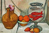 Paula Modersohn-Becker, Stillleben mit Goldfischglas, 1906 (Von der Heydt-Museum, Wuppertal) - Paula Modersohn-Becker im Bucerius Kunstforum Hamburg