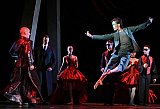 Edward James Gottschall (Tybalt), 
Shori Yamamoto (Mercutio), 
Ensemble  

Foto: Olaf Struck - Romeo und Julia - Ballett