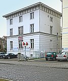 Stadtseite der Villa Hansestraße 2, Lindenplatz - Spätklassizistische Villa von Abriss bedroht - Neubebauung am ZOB