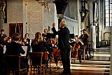 Das Katharineum-Schulorchester unter der Leitung von Dietmar Hampel - Winston Churchill Ausstellungseröffnung