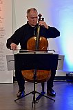 Prof. Troels Svane (Musikhochschule Lübeck) am Violoncello - "Dimensionen der Freiheit" - Carl-Henning Pedersen und Else Alfelt