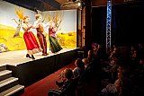 Maren, Andres, Mutter Stine, Moorbauer - Wintermärchen „Die Regentrude“ im Theater am Tremser Teich