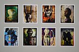 Kreative Verfremdungen der Original-Fotos von Gary Johns - Homage - A Tribute to Tribal Artists