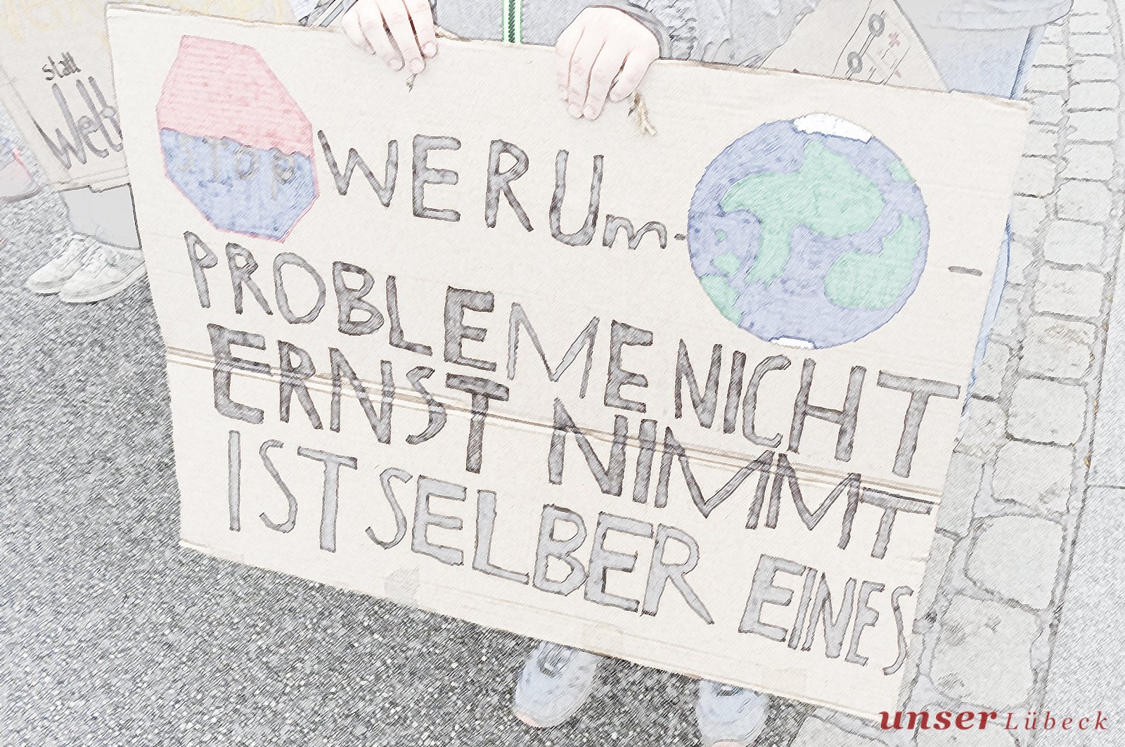 Klima-Demo in Lübeck