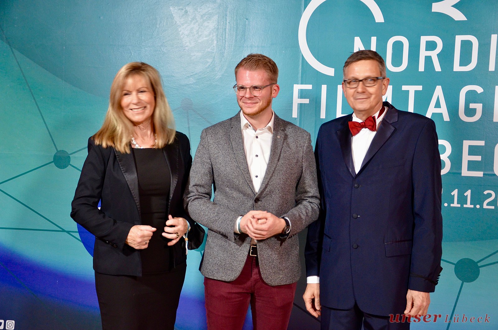 Susanne Kasimir, Tim Klüssendorf und Thomas Hailer - Die Filmpreis-Gala der 63. Nordischen Filmtage Lübeck