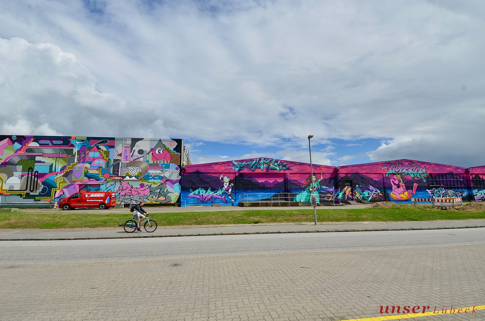 1. Lübecker Urban Art Festival: Die Kunstwerke sind fertig
